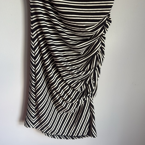 By Anthropologie Mock-Neck Ribbed Knit Dress Medium - Picture 4 of 12